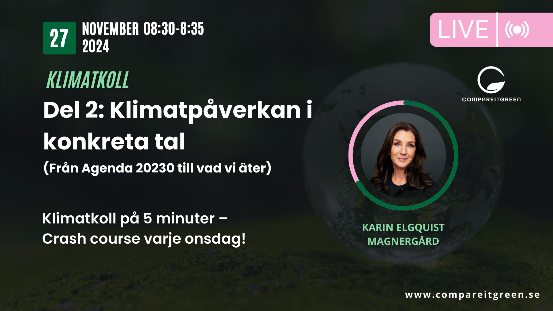 Klimatkoll Del 2: Klimatpåverkan i konkreta tal
